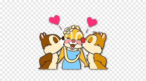 Чип и Дейл надпись