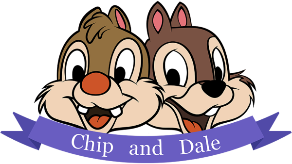 Чип и Дейл Стикеры телеграмм