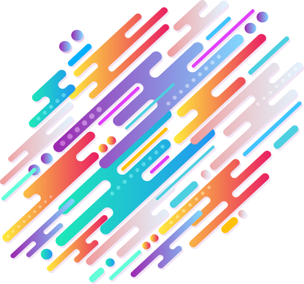 Разноцветные линии