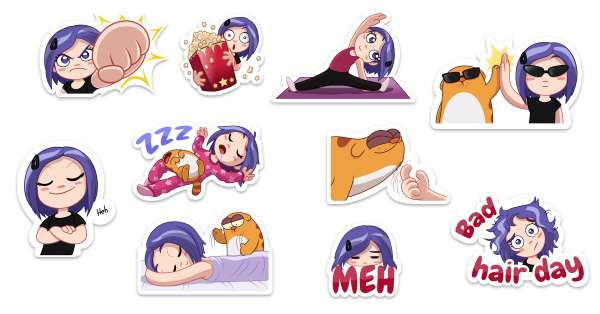 Стикеры в вайбере