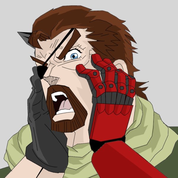 Биг босс вектор чб