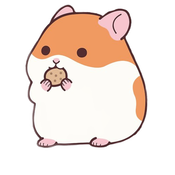 Хомячок для срисовывания