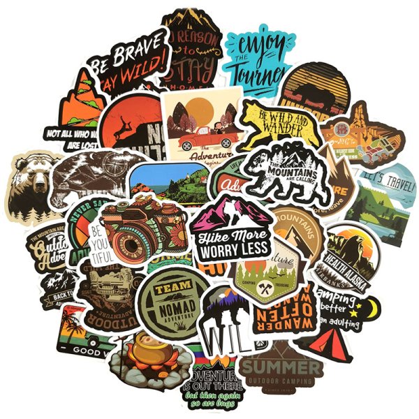 Наклейки пустыня