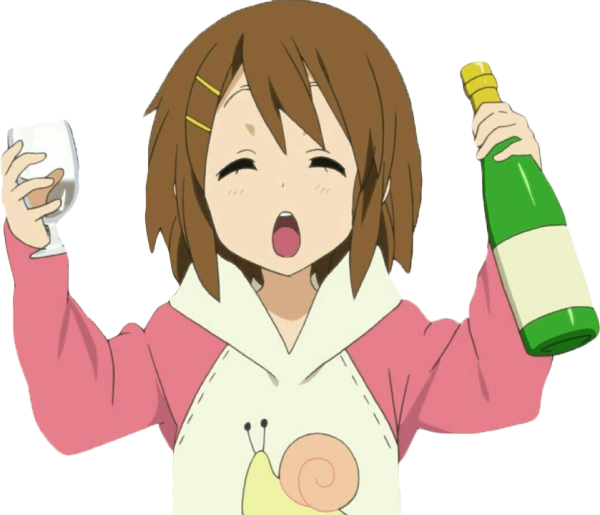 Аниме тянки на бутылке