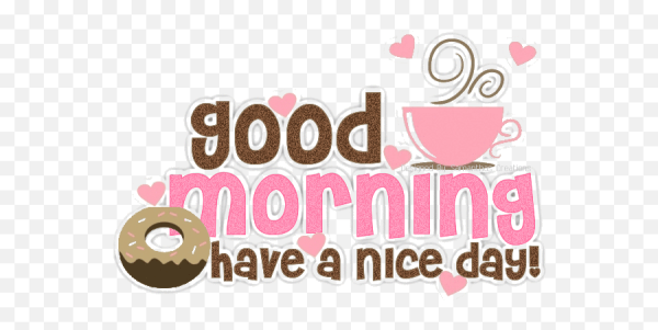 Good morning надпись