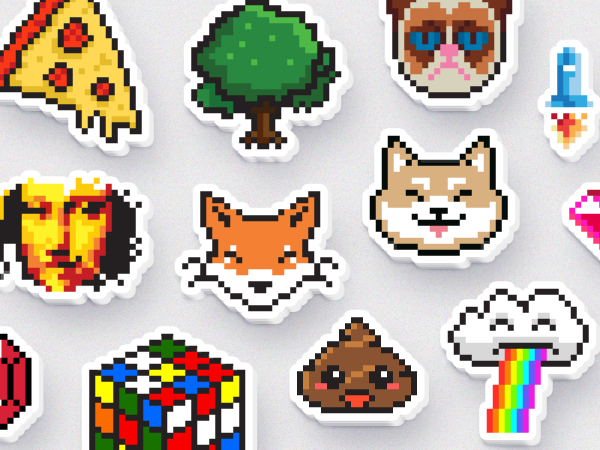 Пиксельное сердце