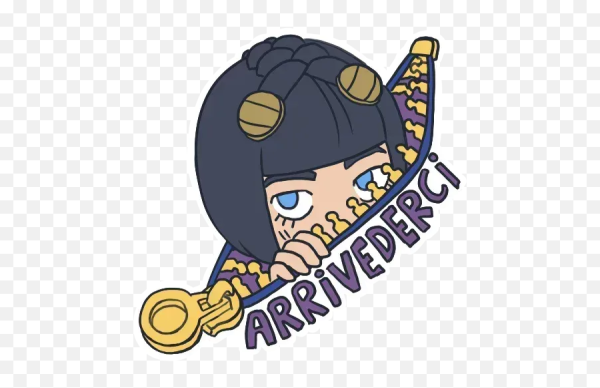 Стикеры для ватсапа Джо Джо