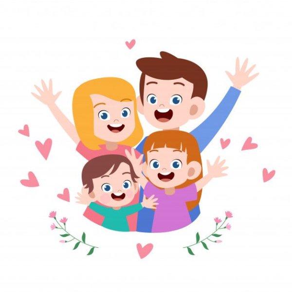 День семьи вектор