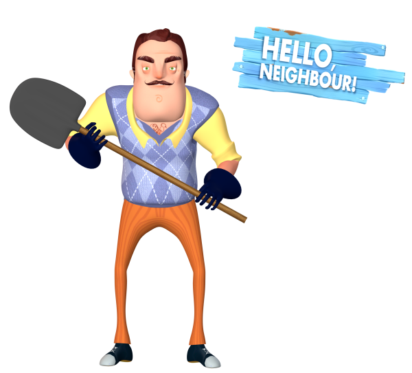 Приветсосед с лопатойе