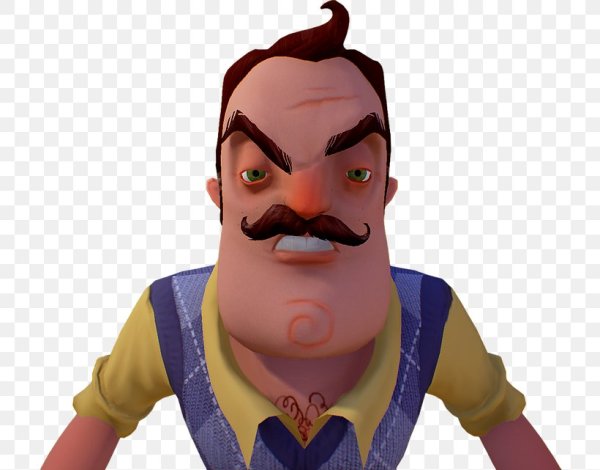 Маска соседа из hello Neighbor