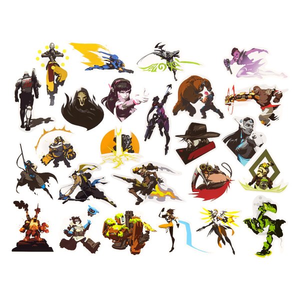 Стикеры овервотч