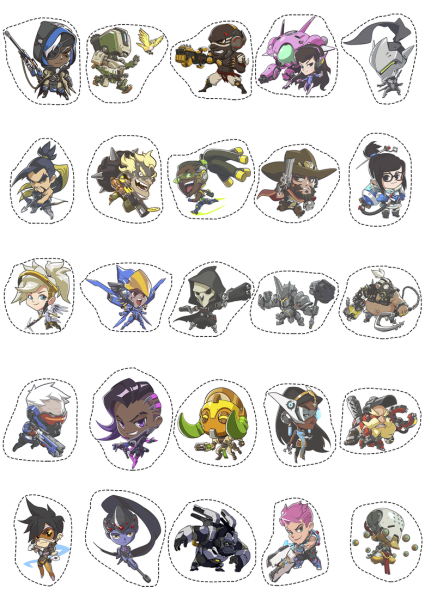 Телеграм Стикеры overwatch2