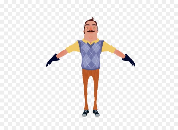 Костюм соседа из игры привет