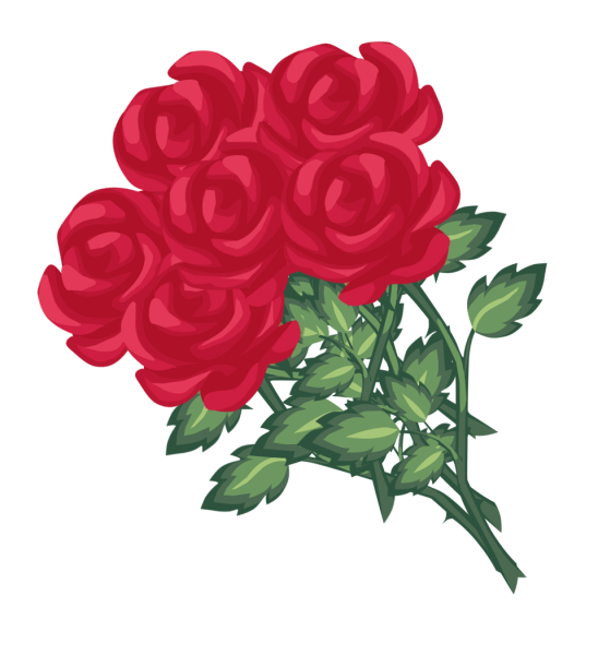 Букет цветов для обработки