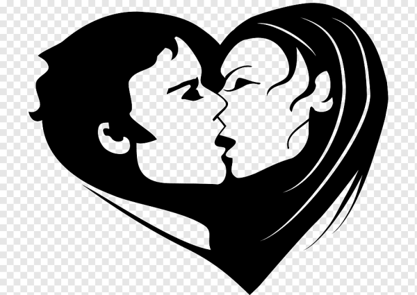 Поцелуй вектор