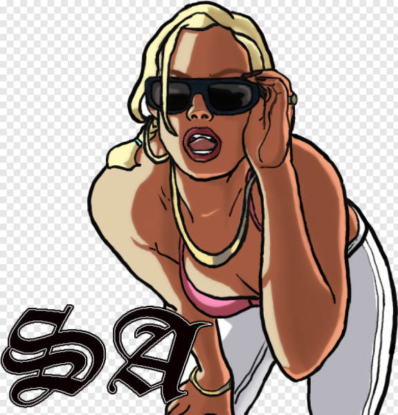 Сиджей ГТА са стикер