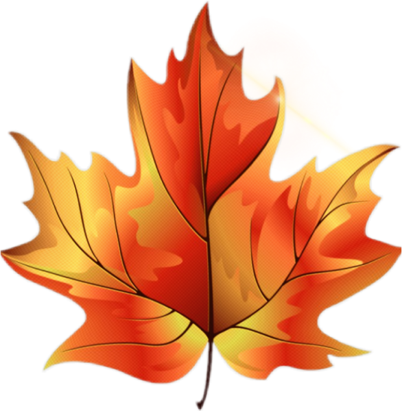 Листики наклейки осенние