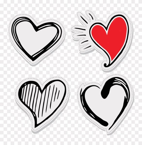 Сердце символ вектор