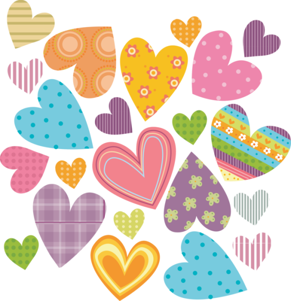 Разноцветное сердце