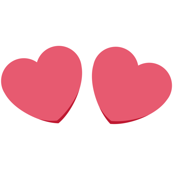 Стикеры сердечки