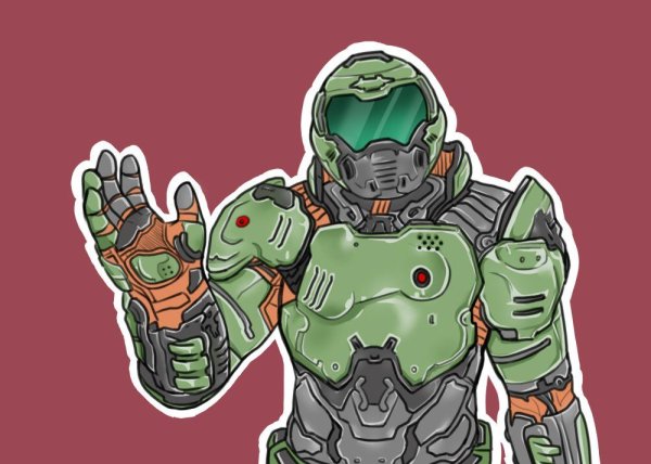 Doom 2016 логотип