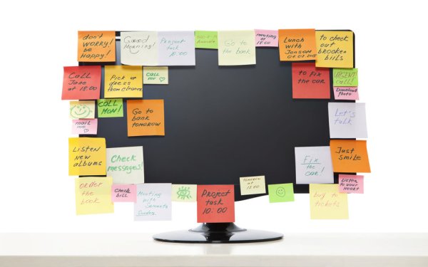 Стикеры на монитор компьютера