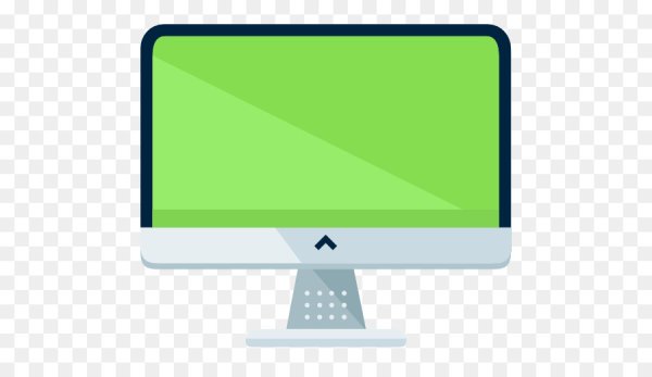 Монитор компьютера схематично