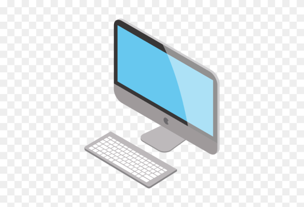 Минималистичный значок компьютера