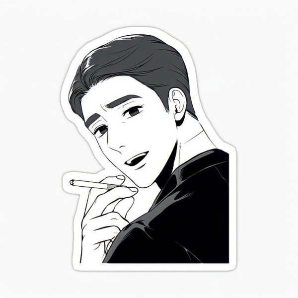 Манхва bj Alex Стикеры