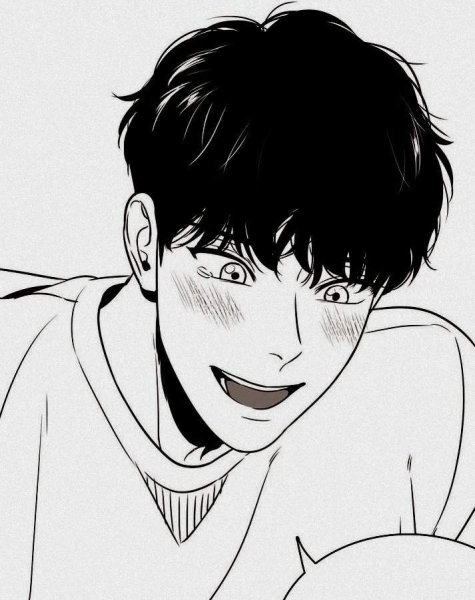 Стикеры ты здесь манхва