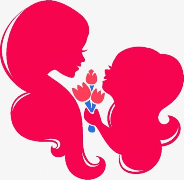 Векторное изображение день матери