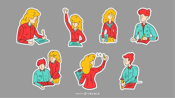 Стикер учитель