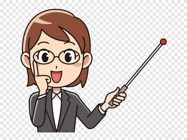 Человек с указкой