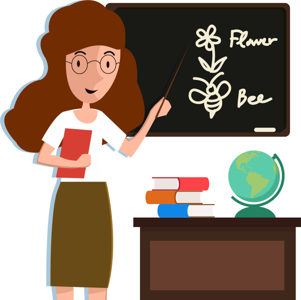 Учитель мультяшный