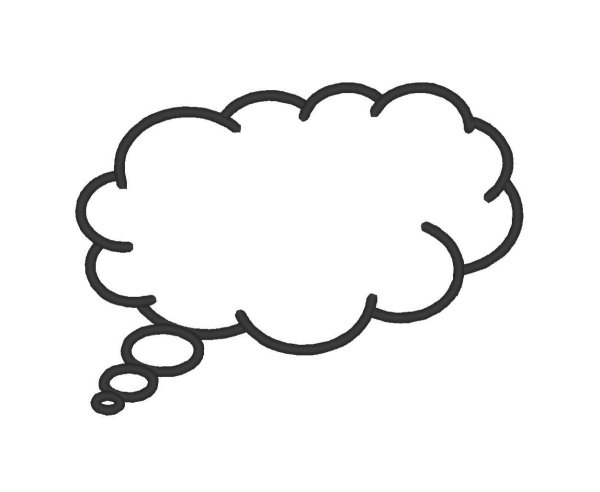 Облачко мыслей