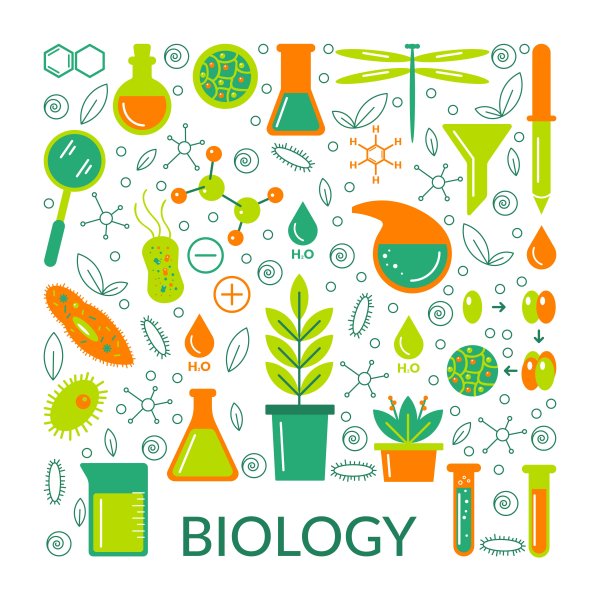 Надпись наука биология