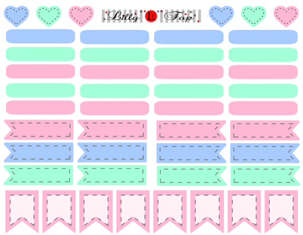 Наклейки для ежедневника