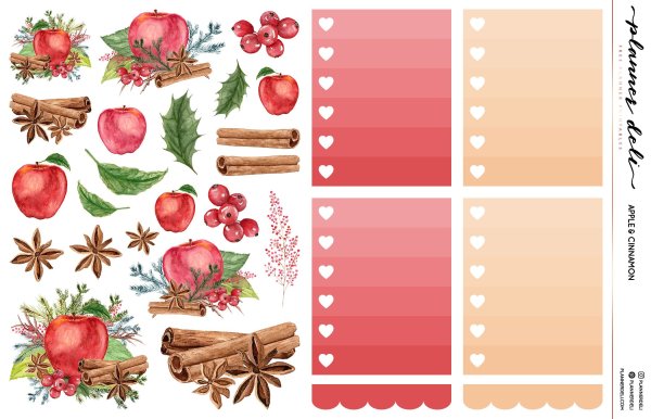 Осенние Стикеры для планера