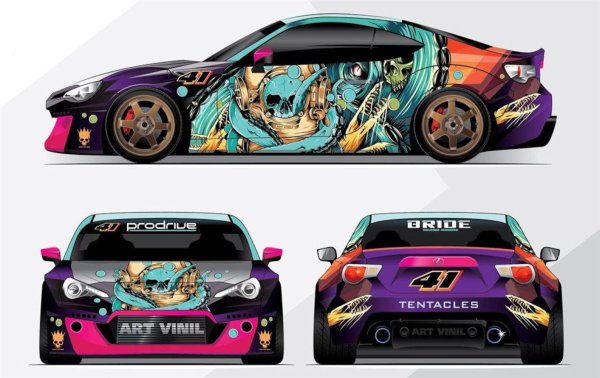 Развертка винила на 180sx