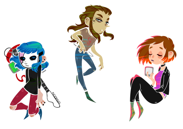 Стикеры Салли фейс