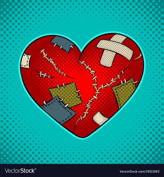 Сердце с пластырем
