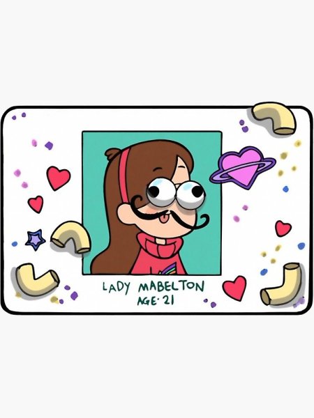 Наклейки Гравити Фолз Мейбл