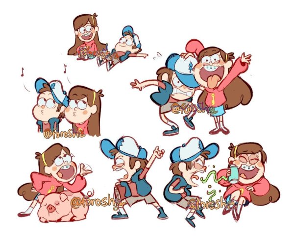 Граффити Фолс Мейбл