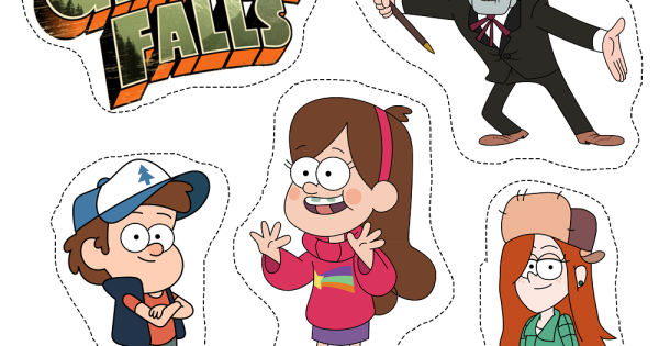 Гравити Фолз круглые