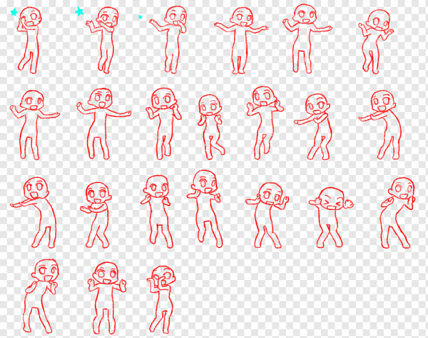 Позы человека