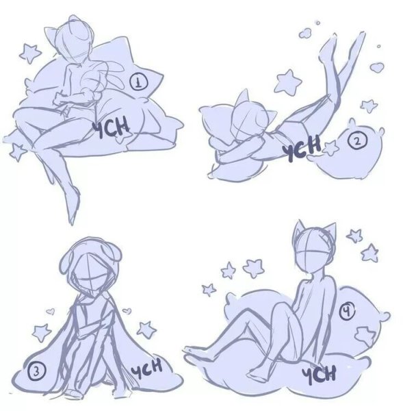 Человек в динамичной позе