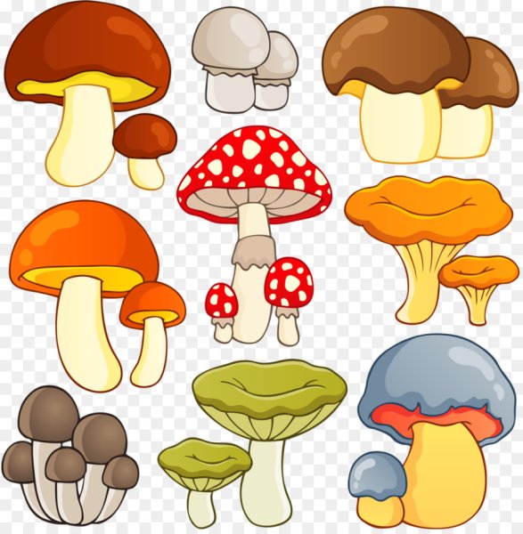 Грибы для вырезания