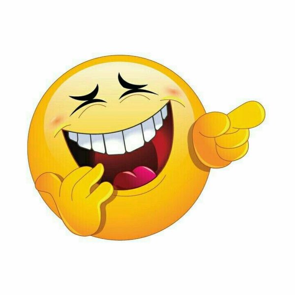 Смеющийся стикер