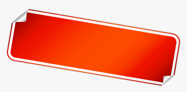 Вектор стикер длинный