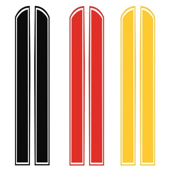 Стикеры полоски